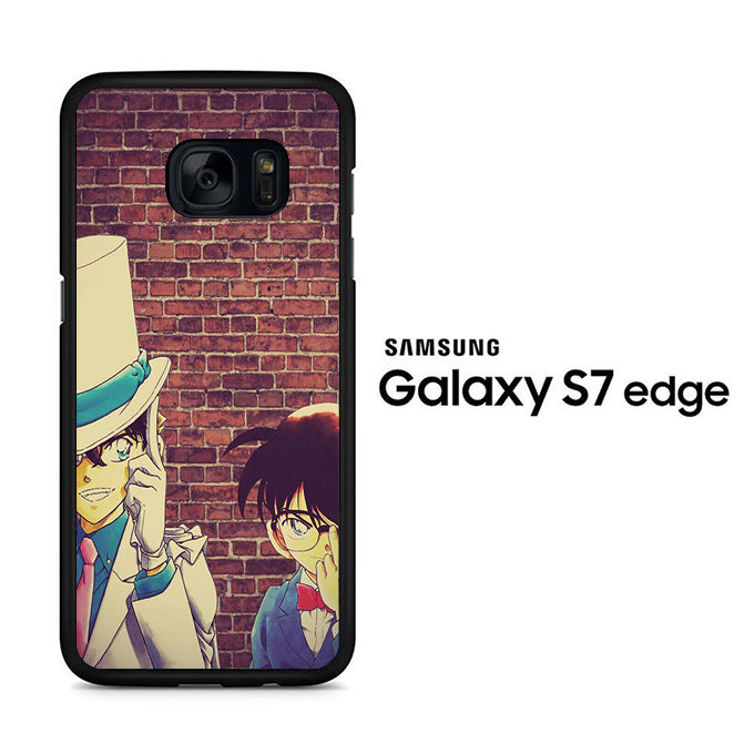 Detective Conan Wallpaper Samsung Galaxy S7 Edge Case