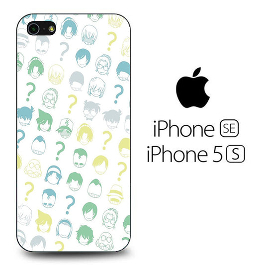 Detective Conan White Doodle iPhone 5 | 5s Case
