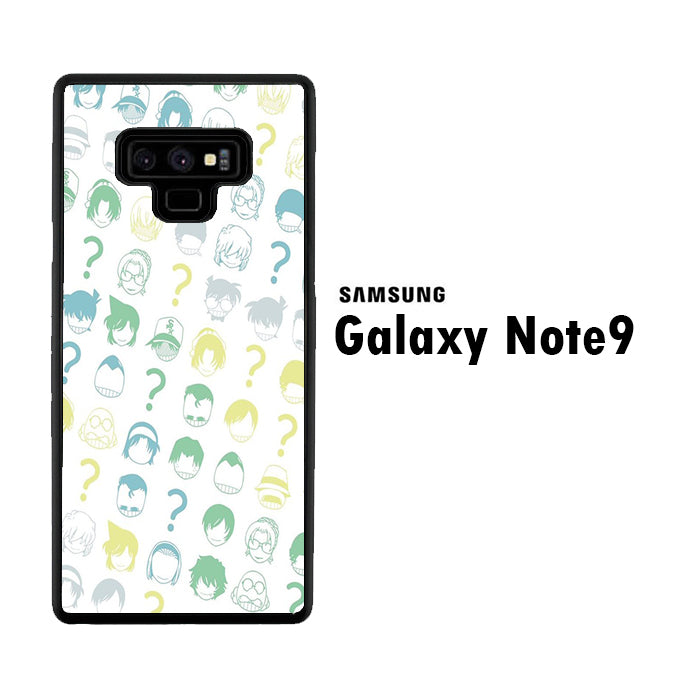 Detective Conan White Doodle Samsung Galaxy Note 9 Case