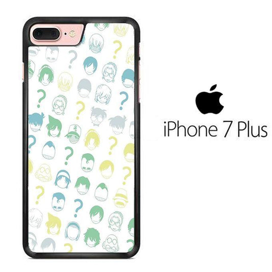 Detective Conan White Doodle iPhone 7 Plus Case - ezzyst