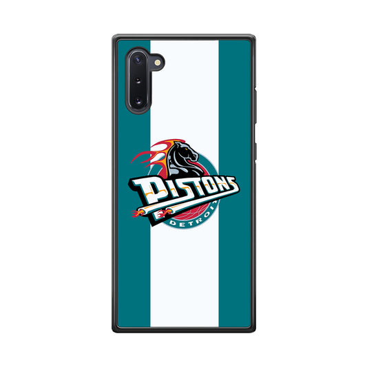 Detroit Pistons NBA Team Samsung Galaxy Note 10 Case