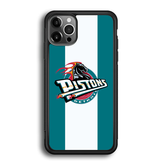 Detroit Pistons NBA Team iPhone 12 Pro Max Case
