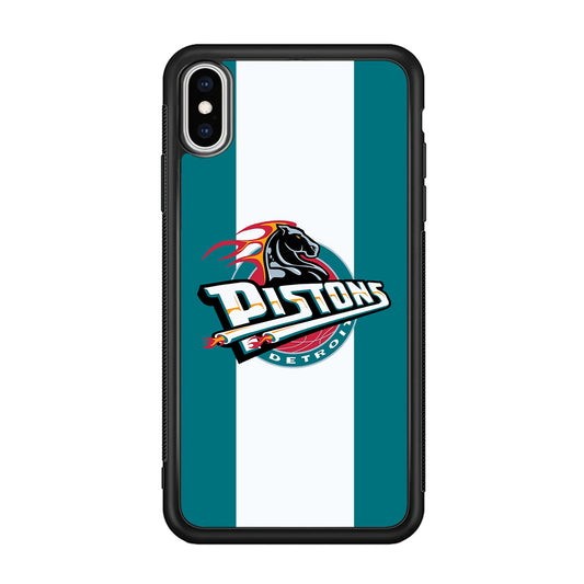 Detroit Pistons NBA Team iPhone XS Case