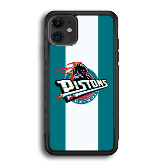 Detroit Pistons NBA Team iPhone 12 Case