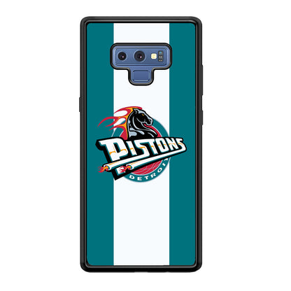 Detroit Pistons NBA Team Samsung Galaxy Note 9 Case