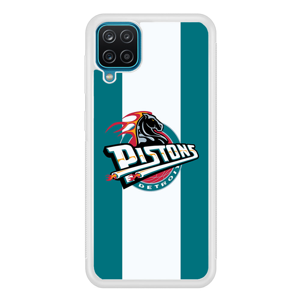 Detroit Pistons NBA Team Samsung Galaxy A12 Case