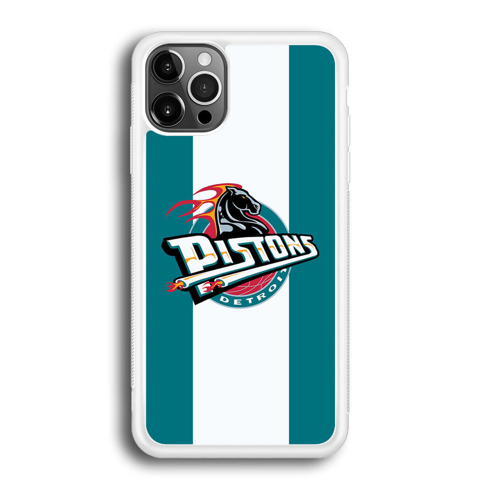 Detroit Pistons NBA Team iPhone 12 Pro Case