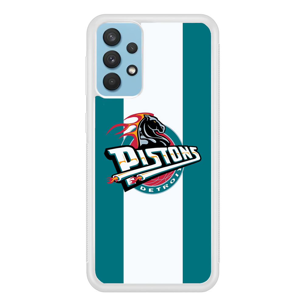 Detroit Pistons NBA Team Samsung Galaxy A32 Case