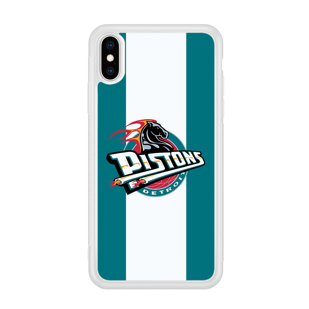 Detroit Pistons NBA Team iPhone XS Case