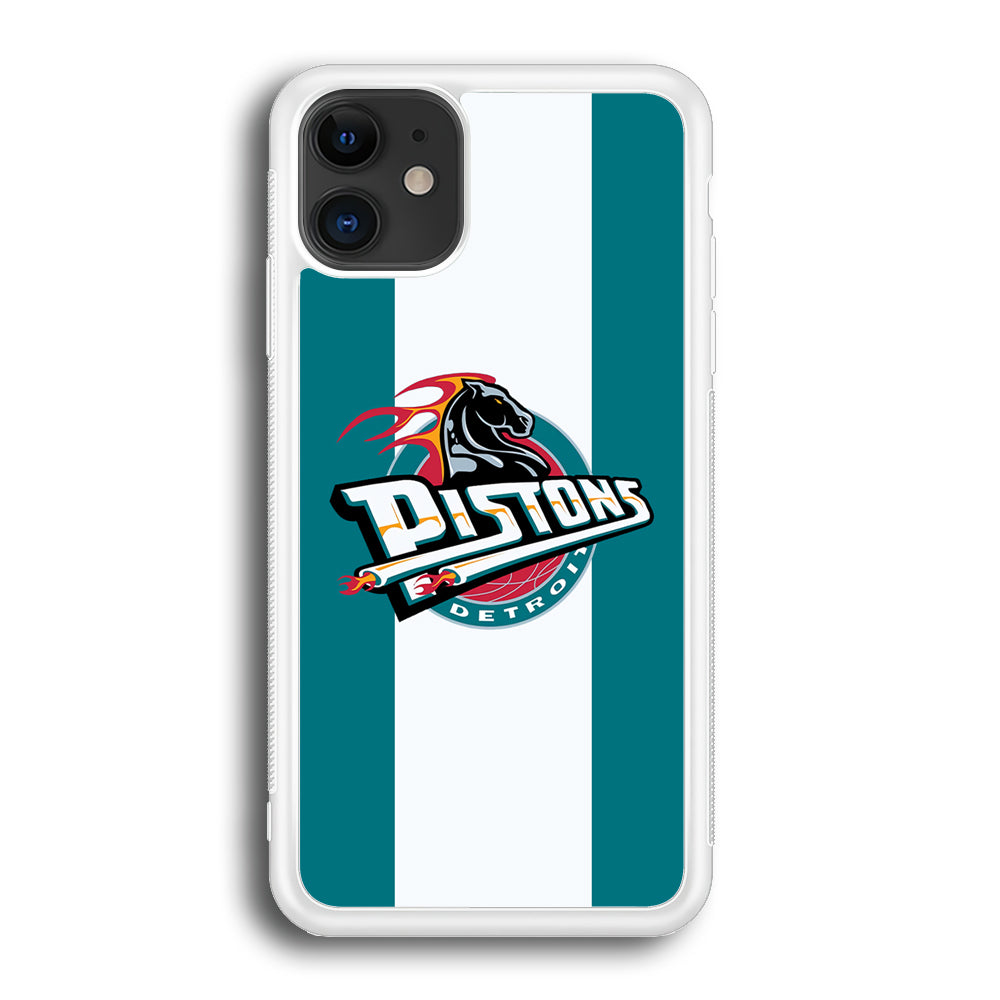 Detroit Pistons NBA Team iPhone 12 Case