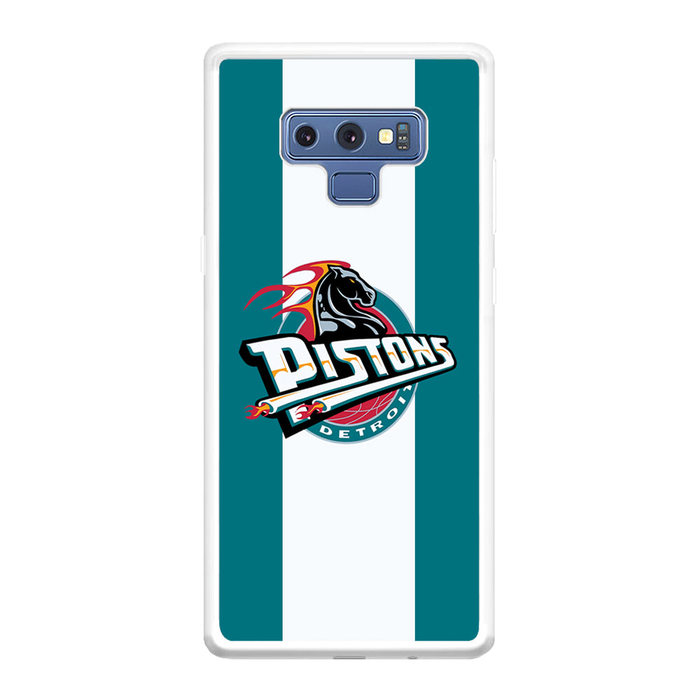 Detroit Pistons NBA Team Samsung Galaxy Note 9 Case