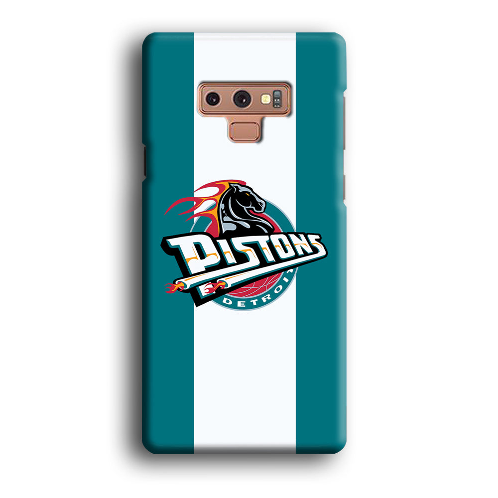 Detroit Pistons NBA Team Samsung Galaxy Note 9 Case