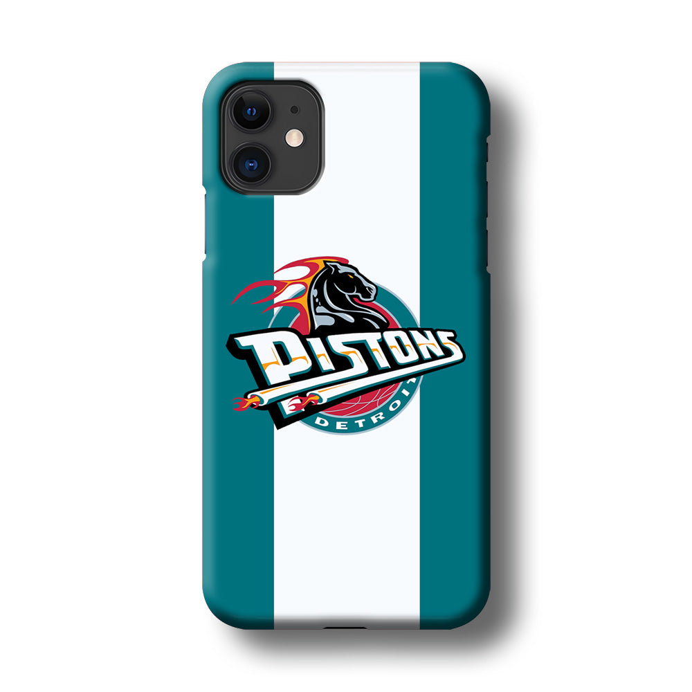 Detroit Pistons NBA Team iPhone 11 Case
