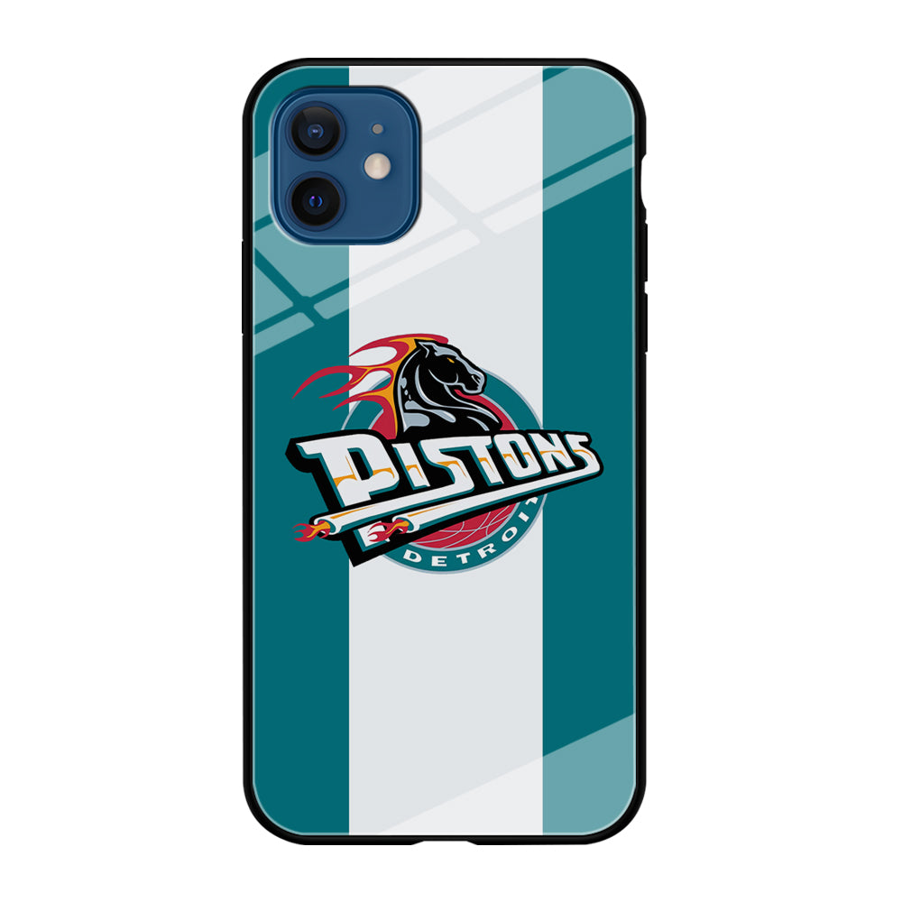 Detroit Pistons NBA Team iPhone 12 Case