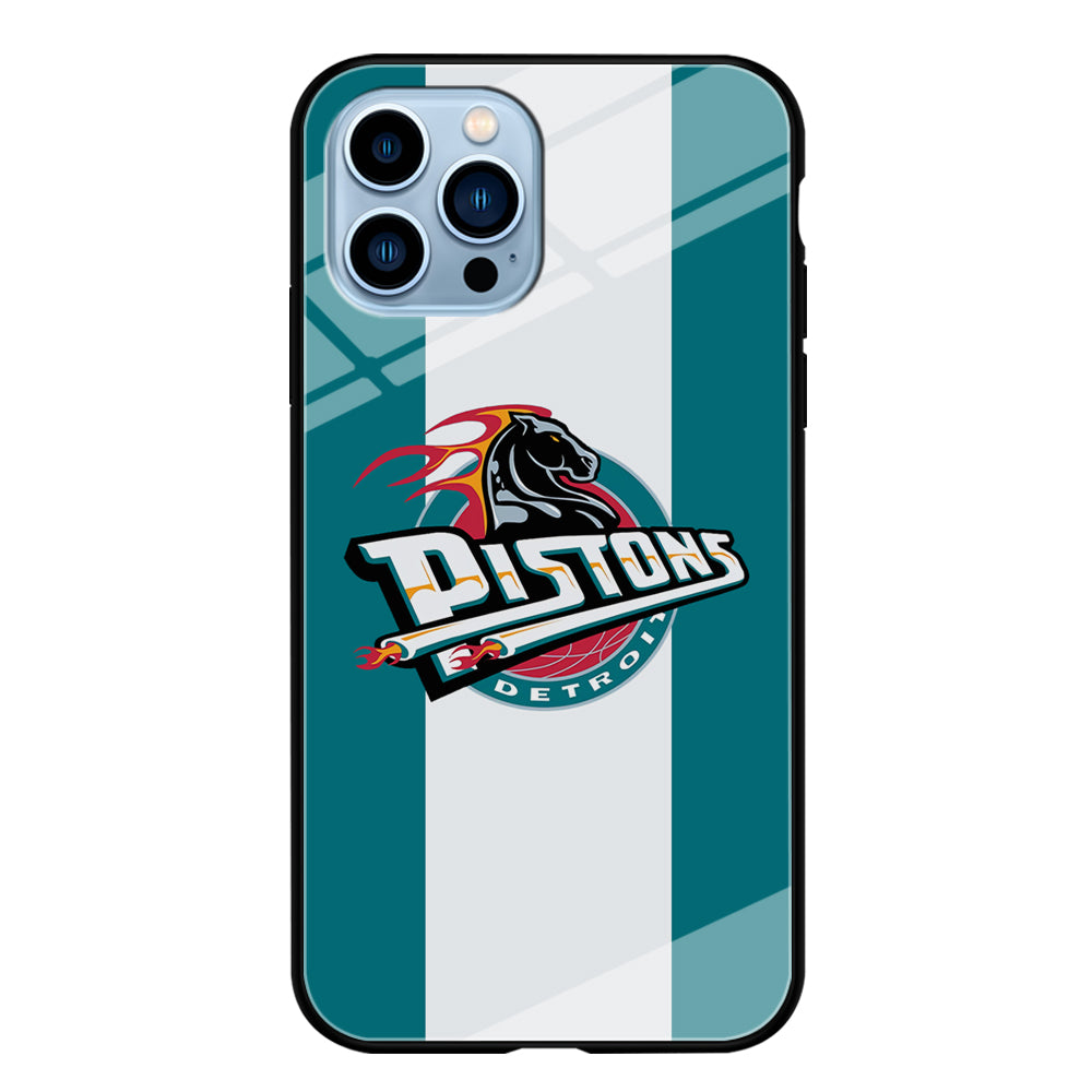 Detroit Pistons NBA Team iPhone 13 Pro Max Case
