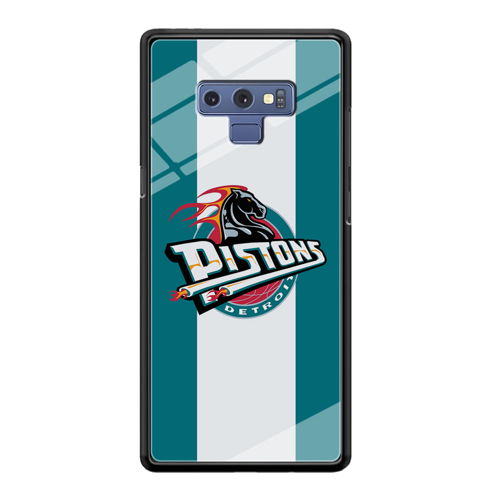 Detroit Pistons NBA Team Samsung Galaxy Note 9 Case