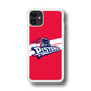 Detroit Pistons White Stripe iPhone 11 Case