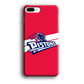 Detroit Pistons White Stripe iPhone 7 Plus Case