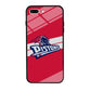 Detroit Pistons White Stripe iPhone 8 Plus Case