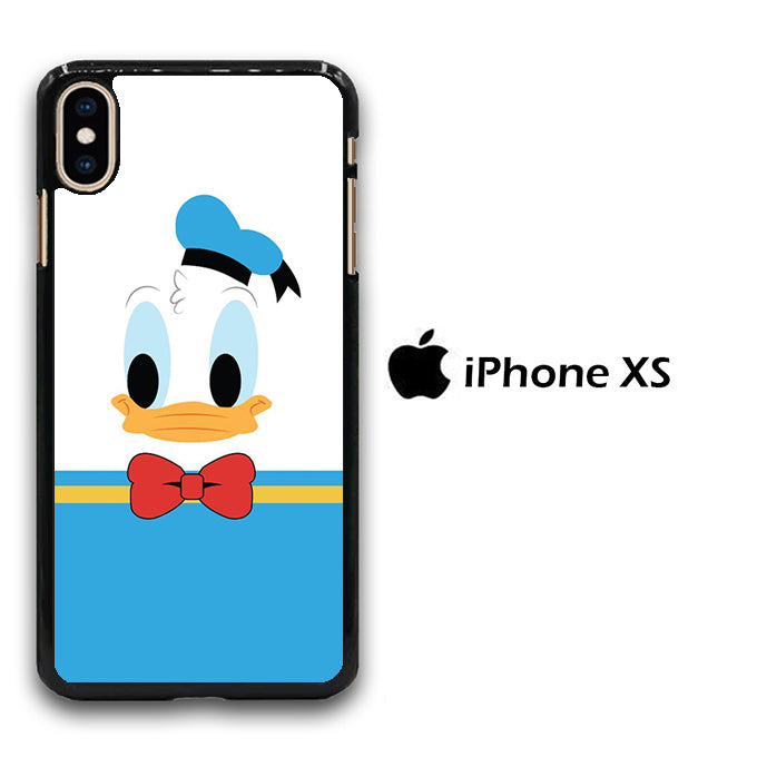 Donald Duck Face with Hat iPhone Xs Case