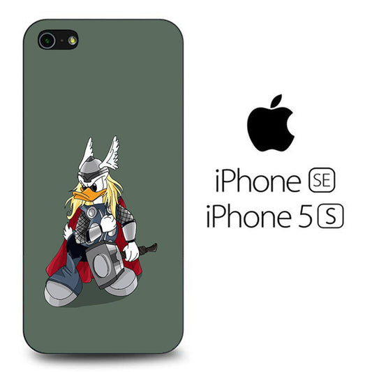 Donald Duck Thor And Hammer iPhone 5 | 5s Case