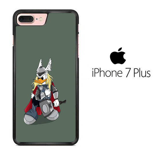 Donald Duck Thor And Hammer iPhone 7 Plus Case