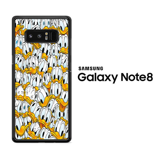 Donald Duck Wallpaper Samsung Galaxy Note 8 Case