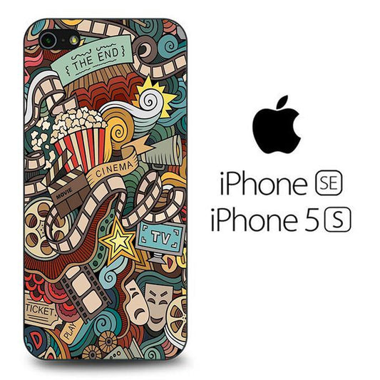 Doodle Moovie iPhone 5 | 5s Case - ezzyst