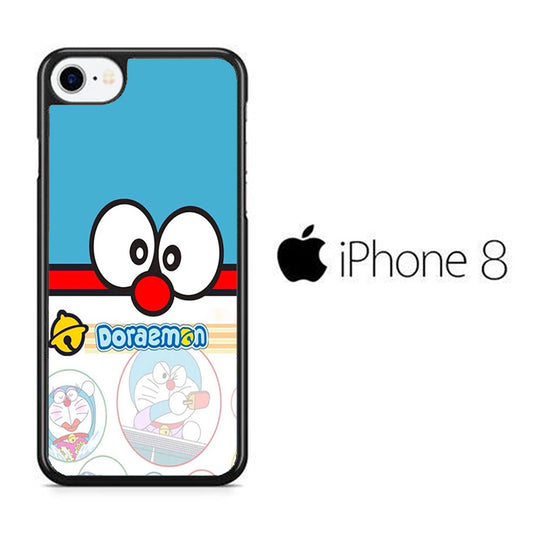 Doraemon Eyes Wallpaper iPhone 8 Case