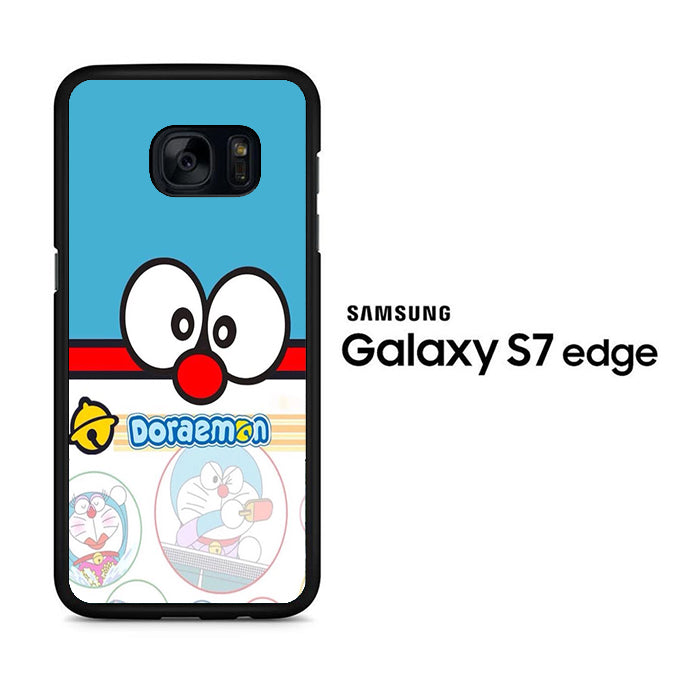 Doraemon Eyes Wallpaper Samsung Galaxy S7 Edge Case