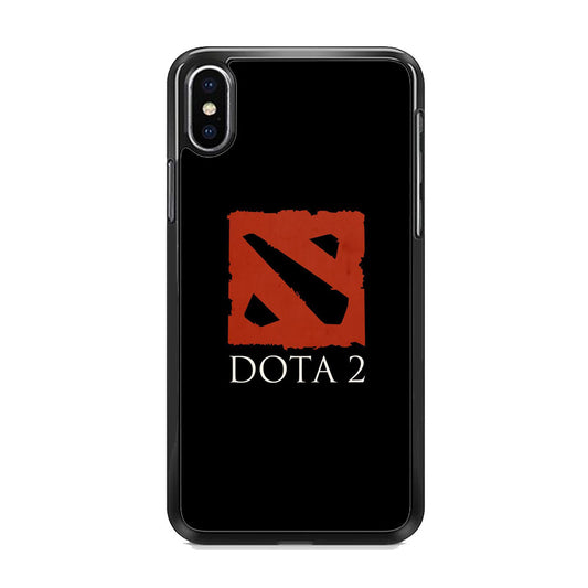 Dota Simple Logo iPhone Xs Case