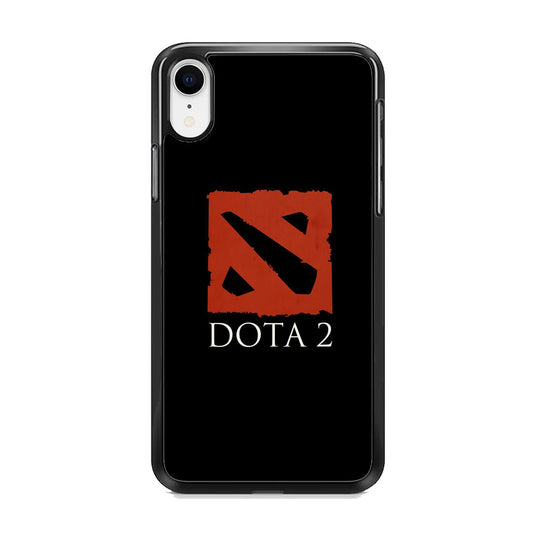 Dota Simple Logo iPhone XR Case