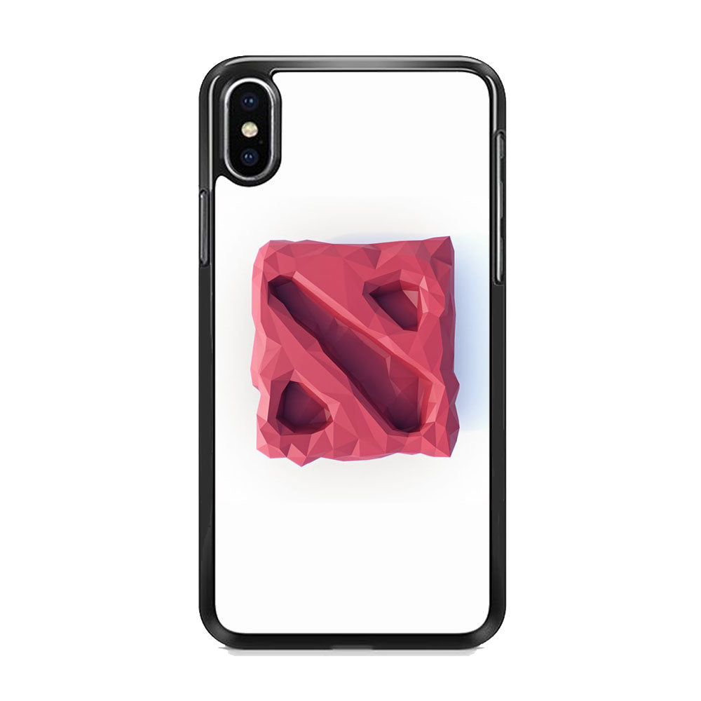 Dota White Emblem iPhone Xs Case