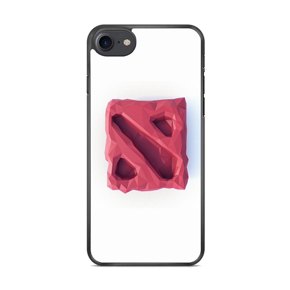 Dota White Emblem iPhone 8 Case
