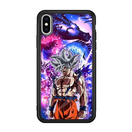 Dragon Ball Z Saiyan Determination iPhone XS Case