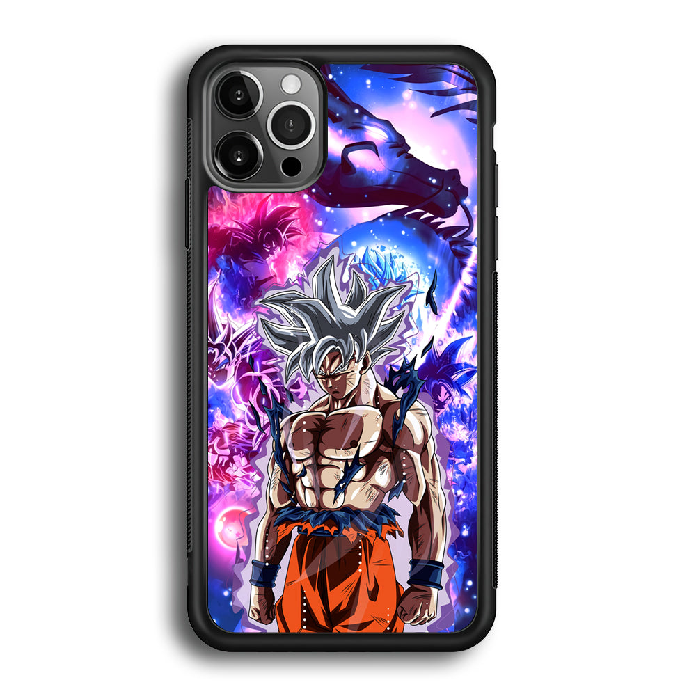 Dragon Ball Z Saiyan Determination iPhone 12 Pro Case