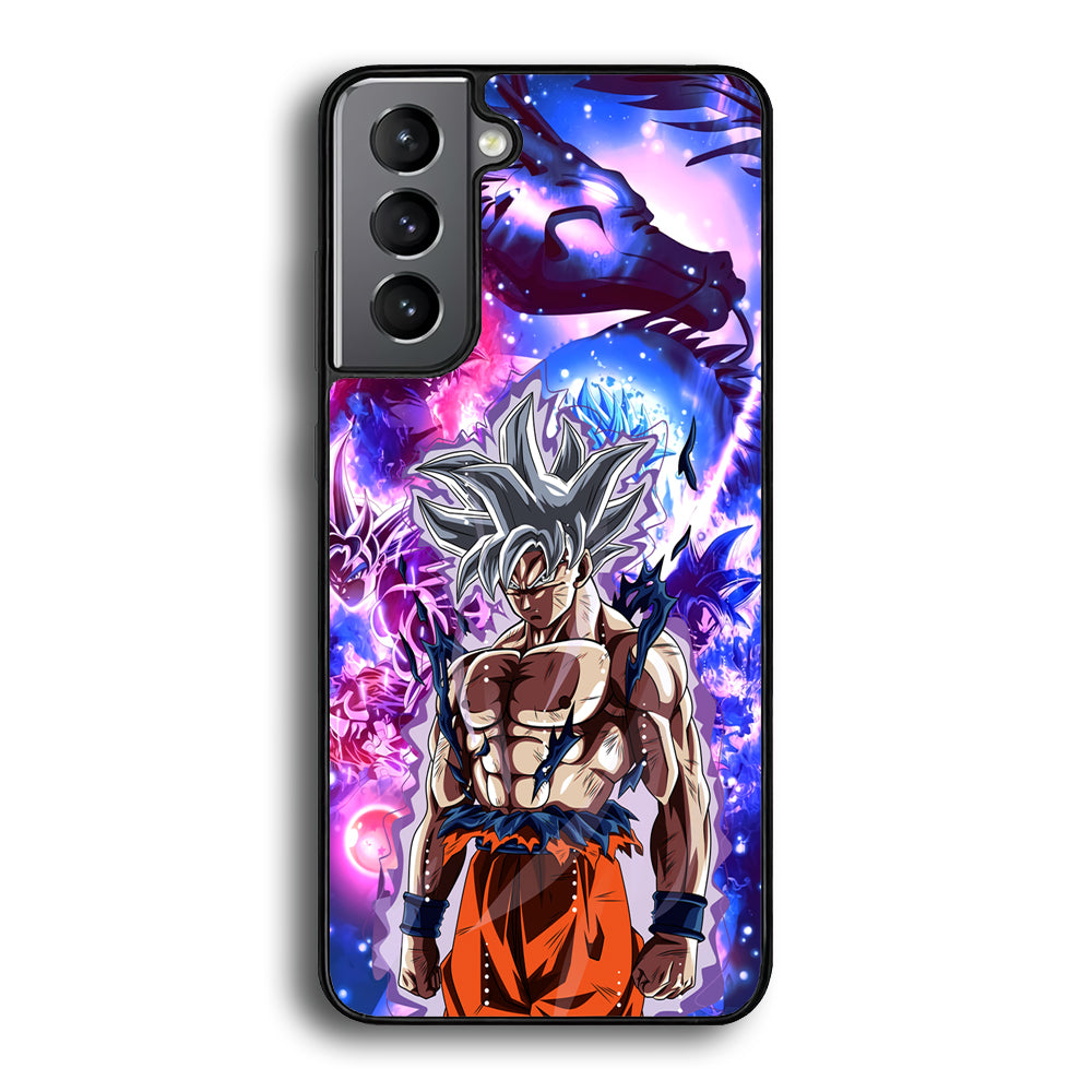 Dragon Ball Z Saiyan Determination Samsung Galaxy S21 Plus Case
