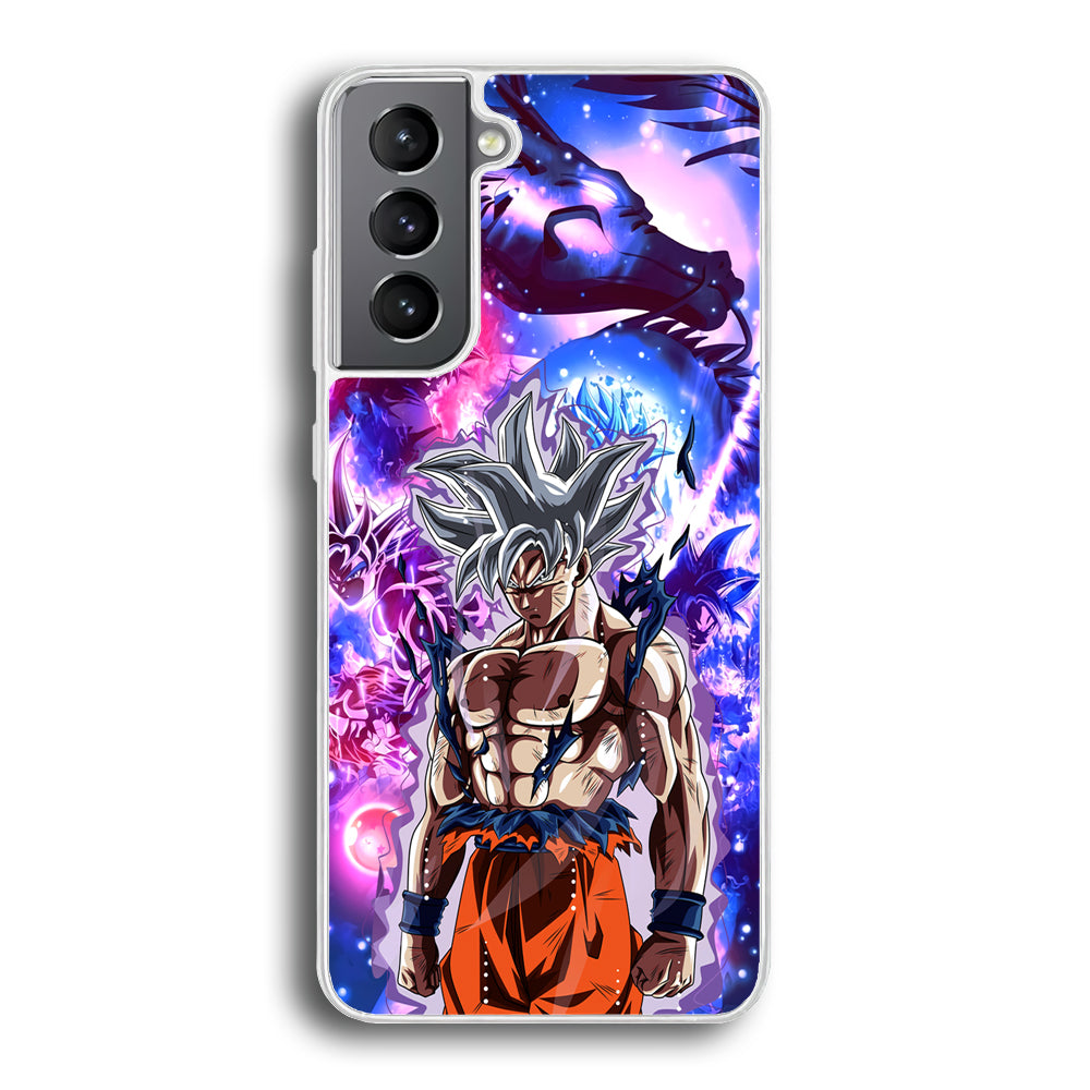 Dragon Ball Z Saiyan Determination Samsung Galaxy S21 Plus Case