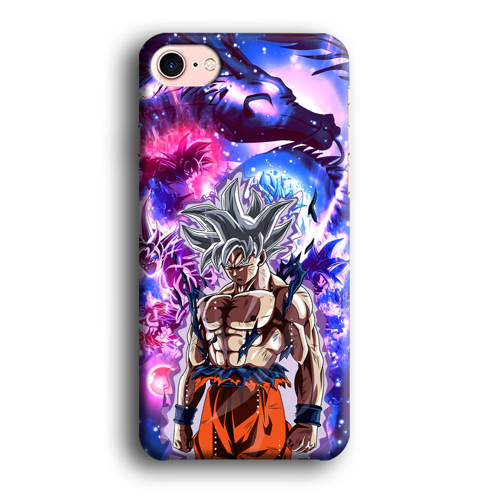 Dragon Ball Z Saiyan Determination iPhone 8 Case