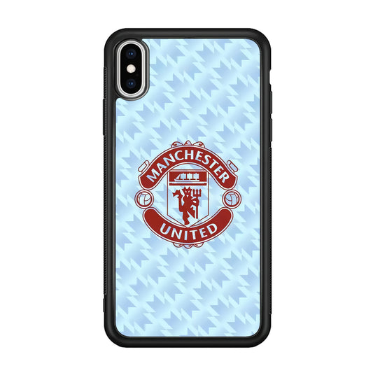 EPL Manchester United Pattern of Jersey iPhone XS Case
