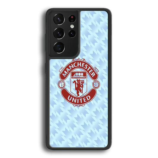 EPL Manchester United Pattern of Jersey Samsung Galaxy S21 Ultra Case - Ezzystore