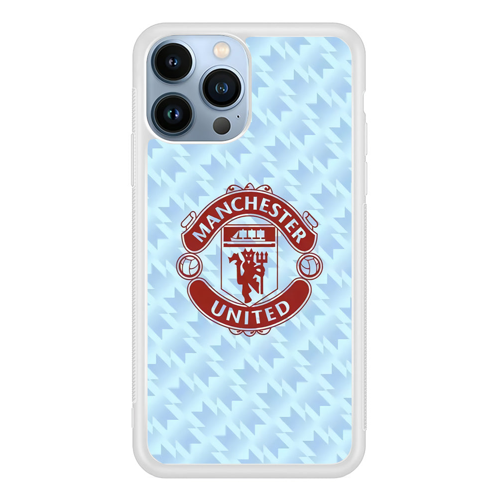 EPL Manchester United Pattern of Jersey iPhone 13 Pro Max Case