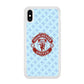EPL Manchester United Pattern of Jersey iPhone XS Case