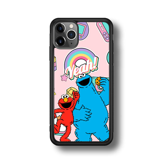 Elmo And Cookie Vintage Style iPhone 11 Pro Case