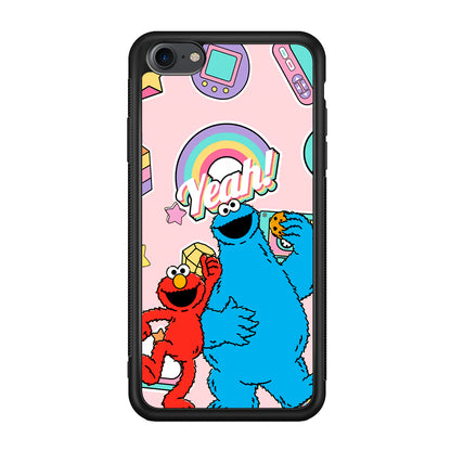 Elmo And Cookie Vintage Style  iPhone 8 Case