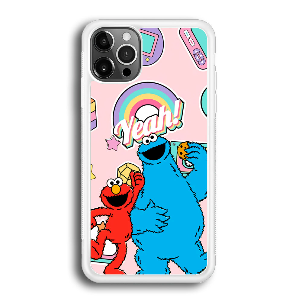 Elmo And Cookie Vintage Style iPhone 12 Pro Case