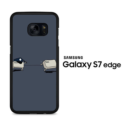 Escape From Keyboard Samsung Galaxy S7 Edge Case