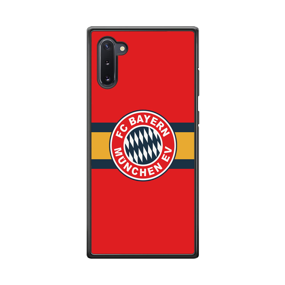 FC Bayern Munchen Team Samsung Galaxy Note 10 Case