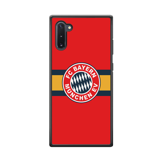 FC Bayern Munchen Team Samsung Galaxy Note 10 Case