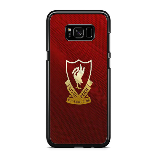FC Liverpool Red Carbon Logo Samsung Galaxy S8 Case